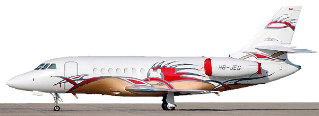 Falcon 2000EX Engine Cover Set, OEM Design