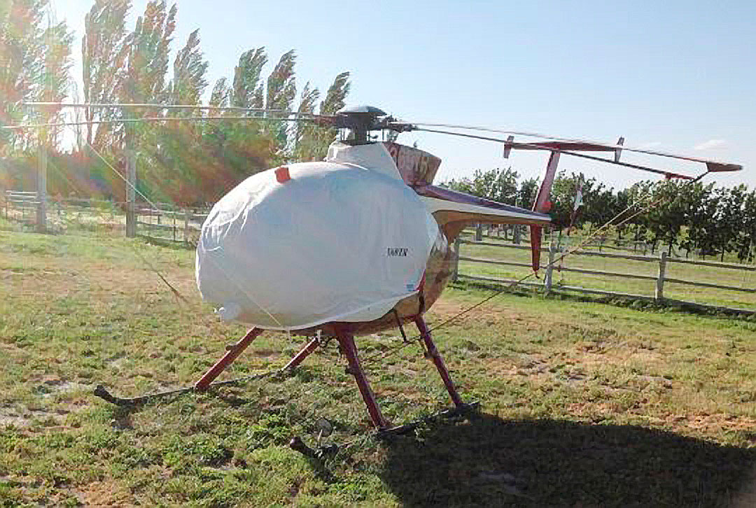 MD500D Bubble Cover with Intake Add-On