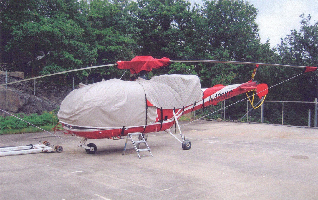 Alouette III Bubble, Rotor Hub & Engine Covers, Blade Tie-Downs