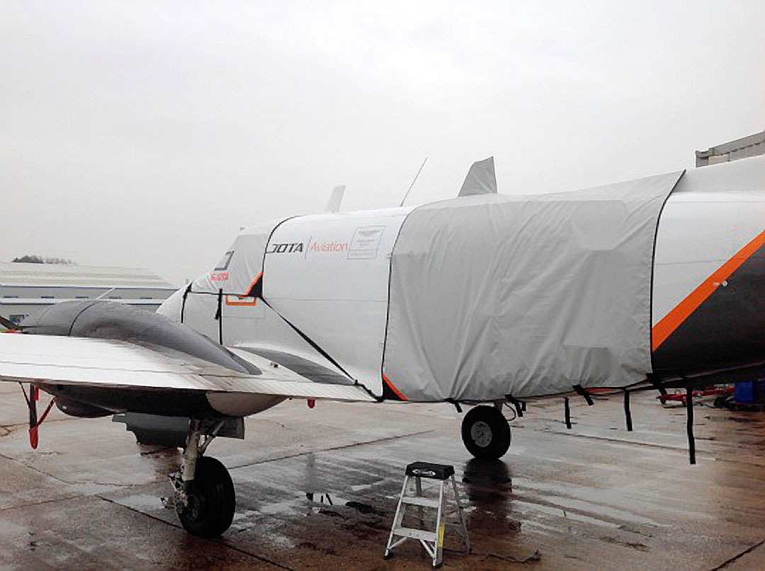King Air Cargo/Jump Door Rain Cover
