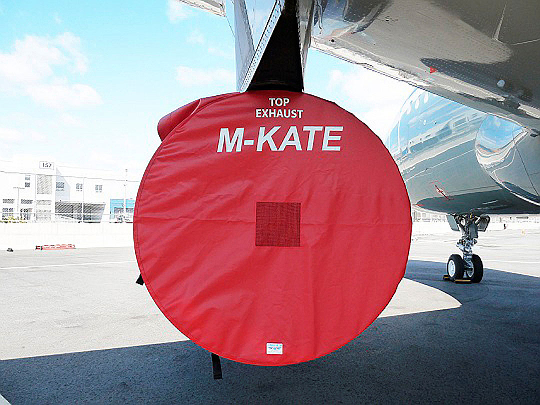 Airbus A319 Intake/Exhaust Covers set, IAE V2500
