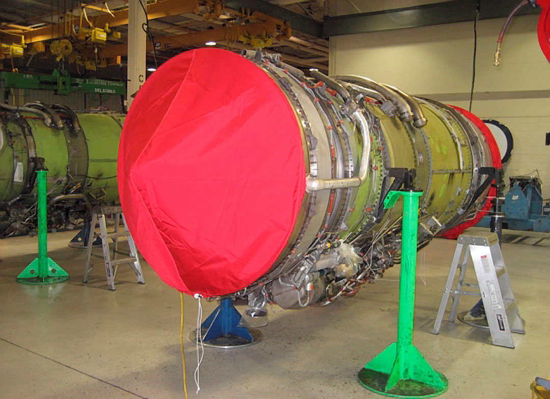 PW JT8D Off-Link Engine Shower Cap Cover Set
