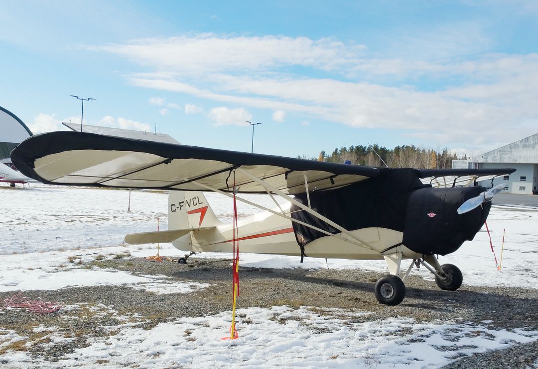 Aeronca Chief 11AC Canopy, Insulated Engine, & Wing Covers