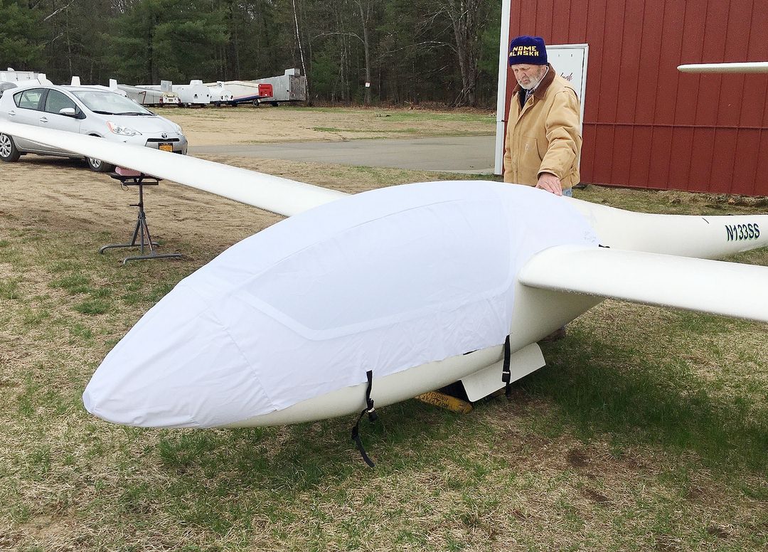 Grob 102 Astir CS Canopy/Nose Cover (test fit)