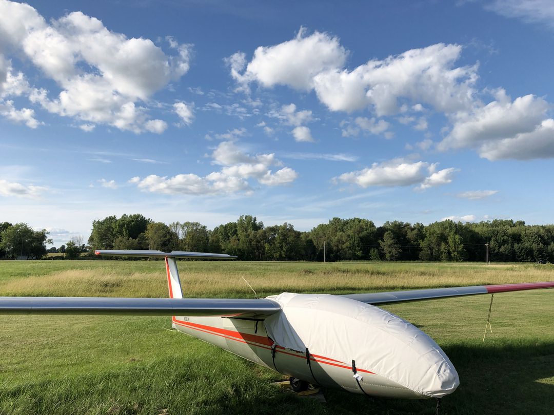 L-23 Super Blanik Canopy/Nose Cover