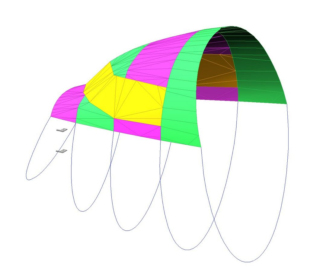 Boeing 737 Cockpit Cover, 3D model