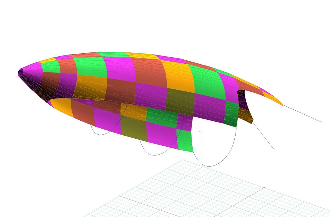 ASH-26E Canopy/Nose Cover, 3D model