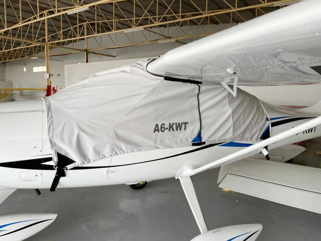 Tecnam P92 Echo Super Canopy Cover, Wrap-Around