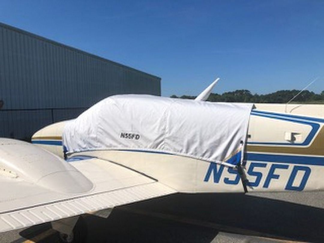 Beech Baron 95-B55 Canopy cover