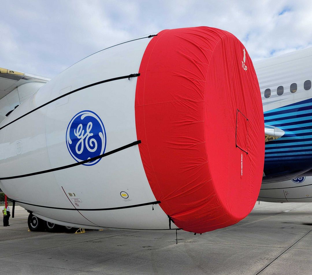 Boeing 747 Intake Covers, GE Engines