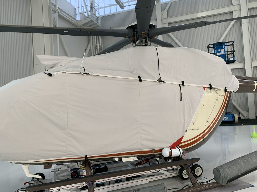 Eurocopter 145 Engine Area Cover, Bubble Cover