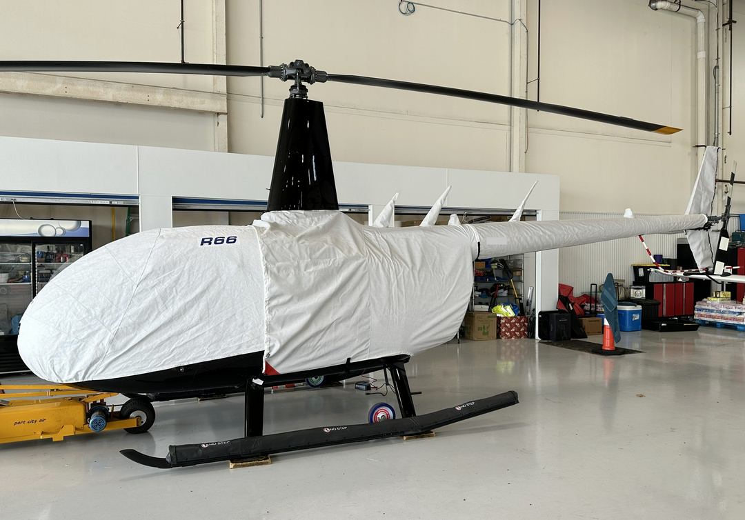 Robinson R-66 Engine, Tailboom & Tailfin Covers