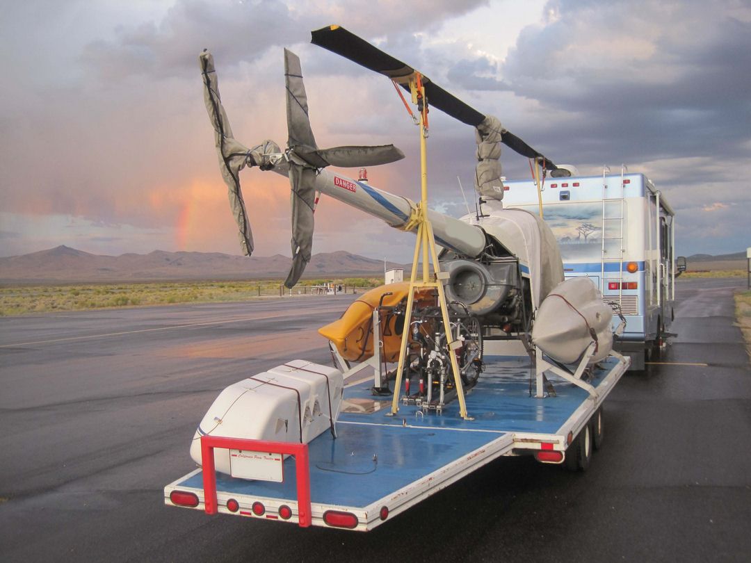 Robinson R-22 Bubble, Rotor Mast, Tail Rotor & Tail Fin Covers