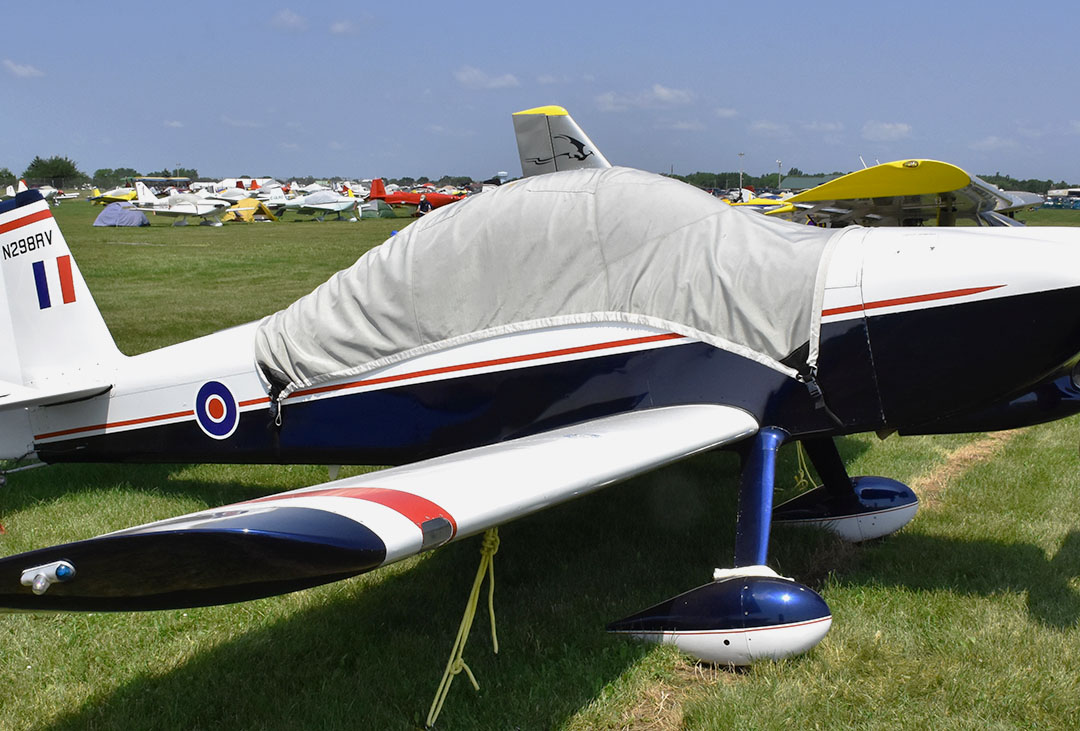 Van's Aircraft RV-8/8A Canopy Cover, Belly Strap Type
