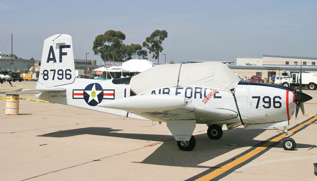 Beech T34 Canopy Cover