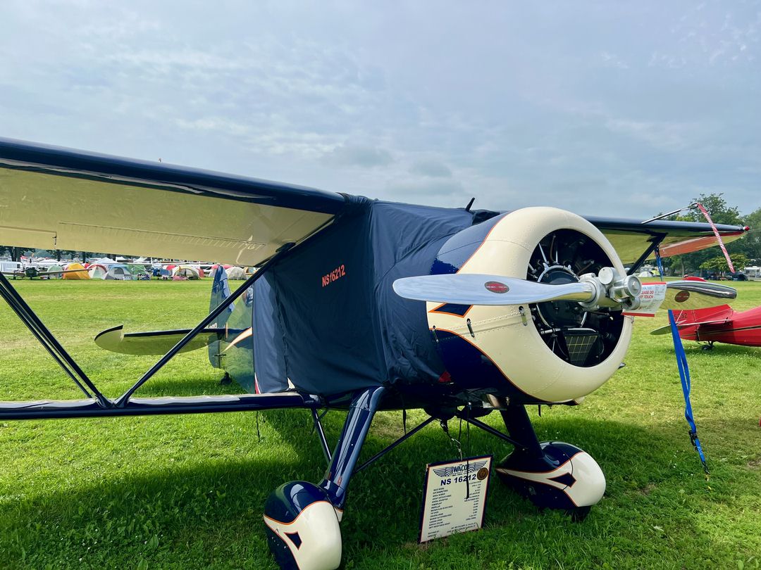 Waco YQC-6 Cabin Cover